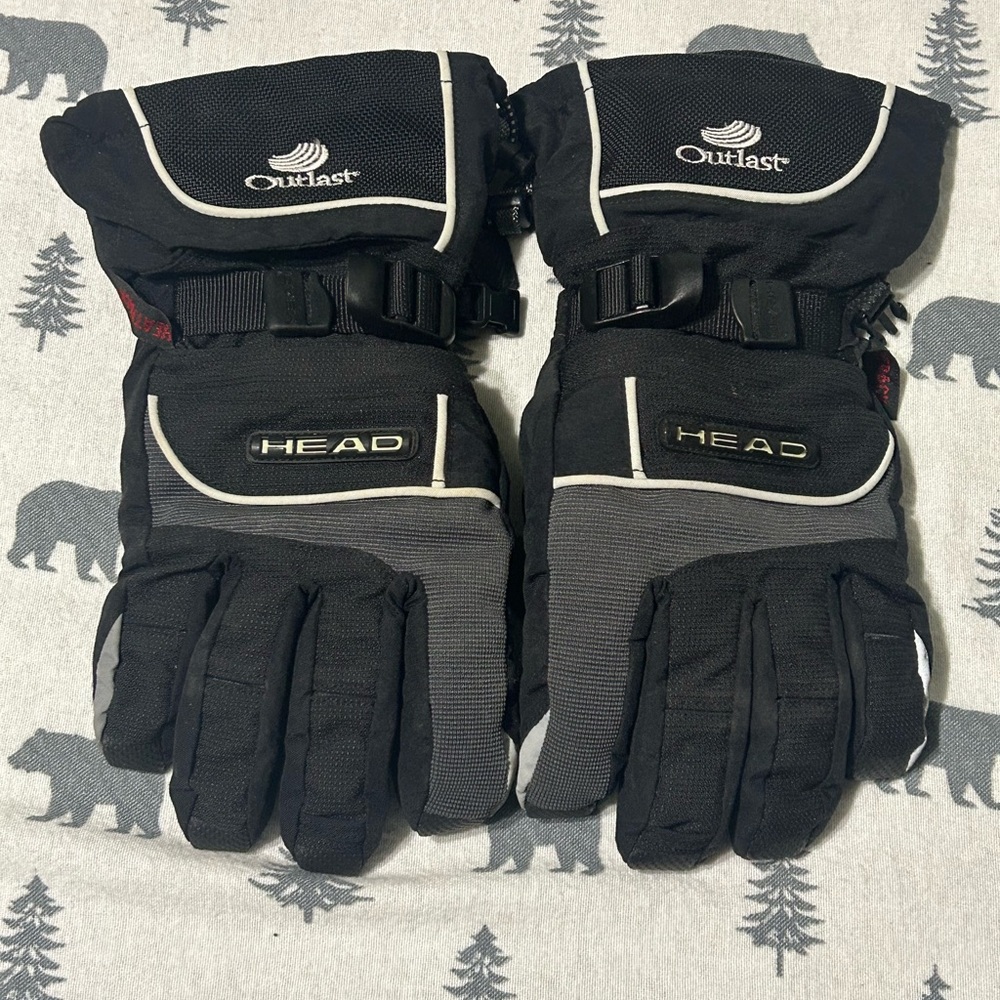 HEAD Outlast Insulated & waterproof Ski/Snowboard Gloves (size:KIDS LARGE)